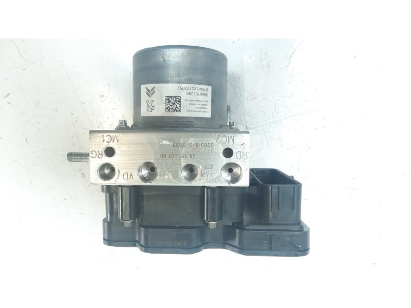 Recambio de abs para peugeot 308 1.2 12v e-thp referencia OEM IAM 9846765280  