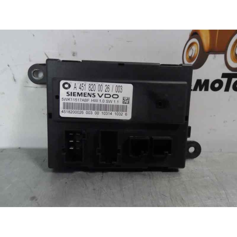 Recambio de caja reles / fusibles para smart coupe micro hybrid drive (45kw) (451.334) referencia OEM IAM A4518200026  