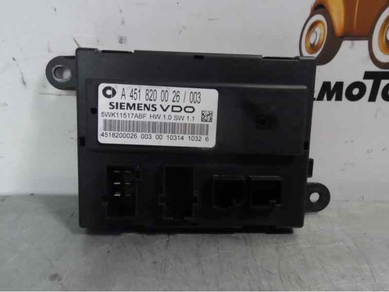 Recambio de caja reles / fusibles para smart coupe micro hybrid drive (45kw) (451.334) referencia OEM IAM A4518200026  