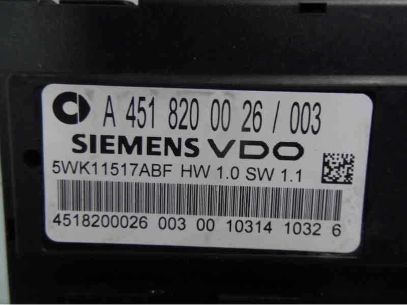 Recambio de caja reles / fusibles para smart coupe micro hybrid drive (45kw) (451.334) referencia OEM IAM A4518200026  