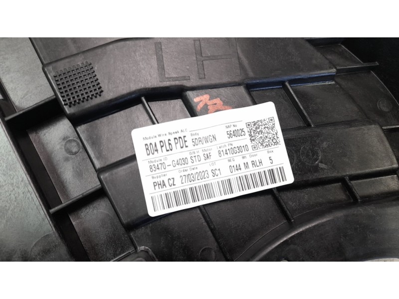 Recambio de elevalunas trasero izquierdo para hyundai i30 (pd) 1.4 cat referencia OEM IAM 83470G4030  