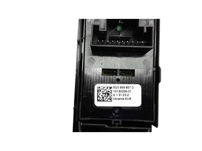 Recambio de mando elevalunas delantero izquierdo para skoda scala (nw) 1.0 tsi referencia OEM IAM 5G0959857D IAF330037HQ EWSVW08