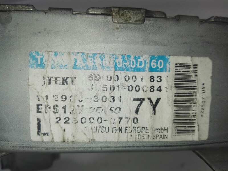Recambio de centralita asd para toyota yaris 1.0 cat referencia OEM IAM 896500D160 2250000770 6900001831