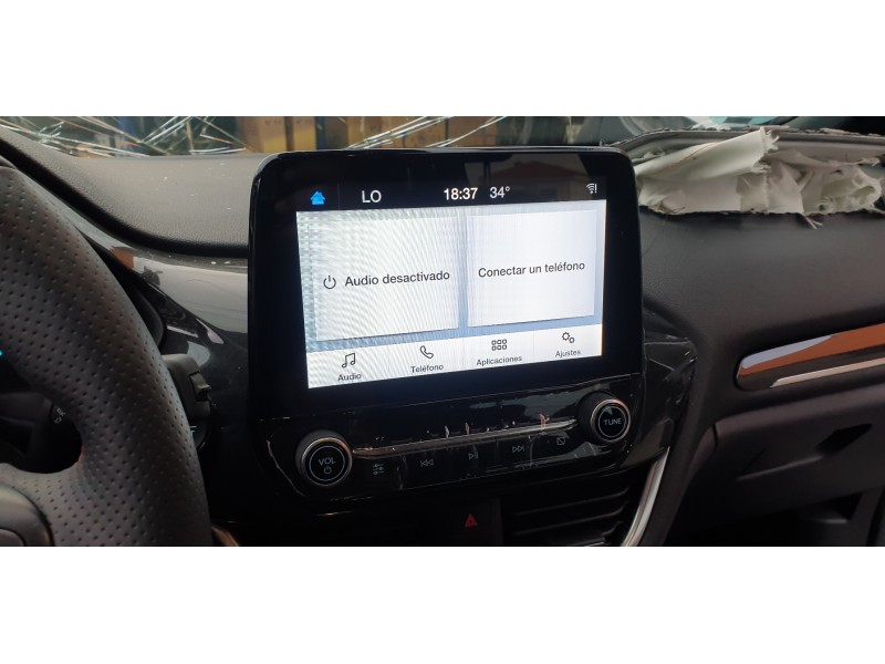 Recambio de sistema audio / radio cd para ford fiesta (ce1) 1.0 ecoboost cat referencia OEM IAM K1BT18B955FD  
