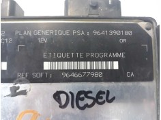 Recambio de centralita motor uce para citroen xsara berlina 1.9 diesel referencia OEM IAM 9641390180 9646677980 R04080031D 2