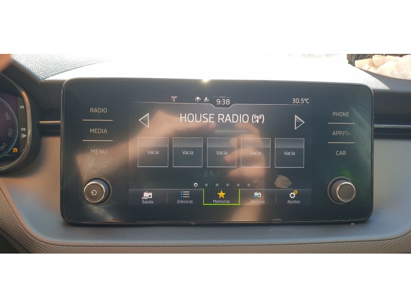 Recambio de sistema audio / radio cd para skoda scala (nw) 1.0 tsi referencia OEM IAM 654035869IZY  