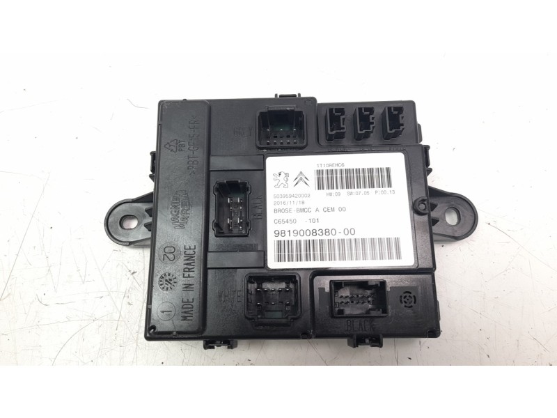 Recambio de modulo electronico para citroen c4 picasso 1.2 12v e-thp referencia OEM IAM 9819008380  
