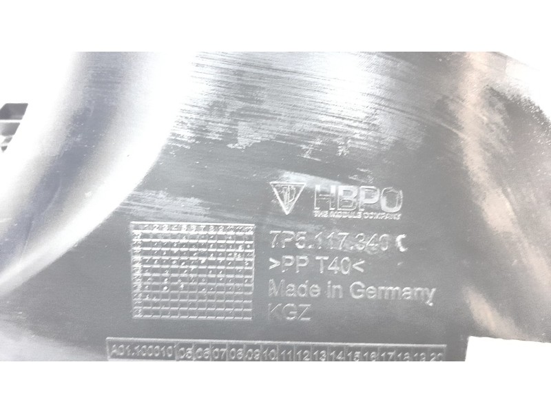 Recambio de moldura para porsche cayenne (typ 92aa) diesel referencia OEM IAM 7P5117340C  