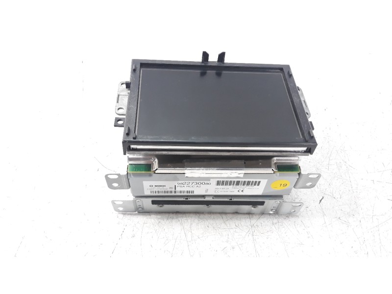 Recambio de pantalla multifuncion para citroen c4 lim. live edition referencia OEM IAM 9811750980  