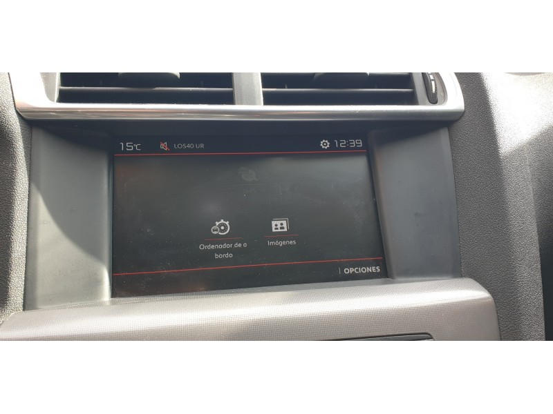 Recambio de pantalla multifuncion para citroen c4 lim. live edition referencia OEM IAM 9811750980  