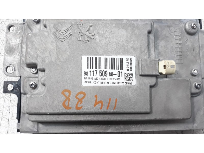 Recambio de pantalla multifuncion para citroen c4 lim. live edition referencia OEM IAM 9811750980  