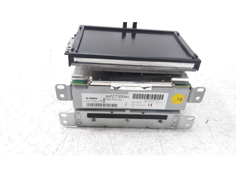 Recambio de pantalla multifuncion para citroen c4 lim. live edition referencia OEM IAM 9811750980  