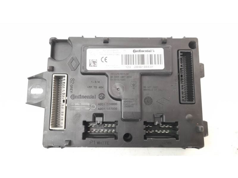 Recambio de caja reles / fusibles para renault clio iv 1.2 16v referencia OEM IAM 284B18663R  