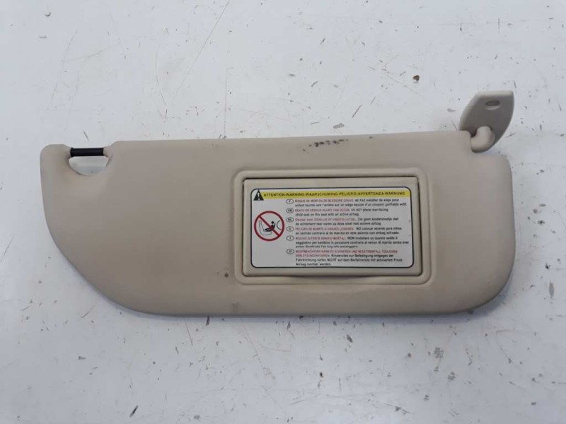 Recambio de parasol derecho para citroen c4 coupe by loeb referencia OEM IAM   