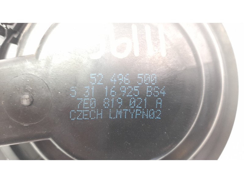 Recambio de ventilador calefaccion para volkswagen sharan (7n2) 2.0 tdi referencia OEM IAM 7E0819021A 34209 