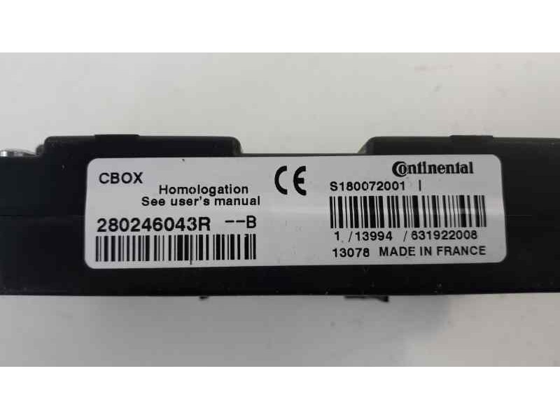 Recambio de modulo electronico para renault laguna iii authentique referencia OEM IAM 280246043R  