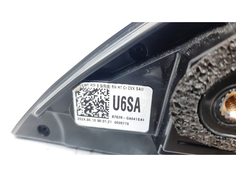 Recambio de retrovisor derecho para hyundai i30 (pd) tecno mild-hybrid referencia OEM IAM 87620G4041 1054053015 