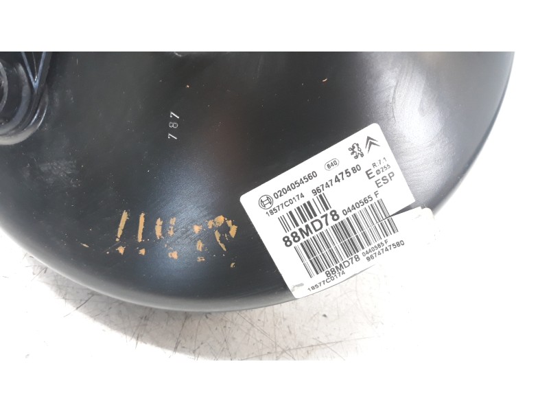 Recambio de servofreno para citroen c4 lim. live edition referencia OEM IAM 9674747580  