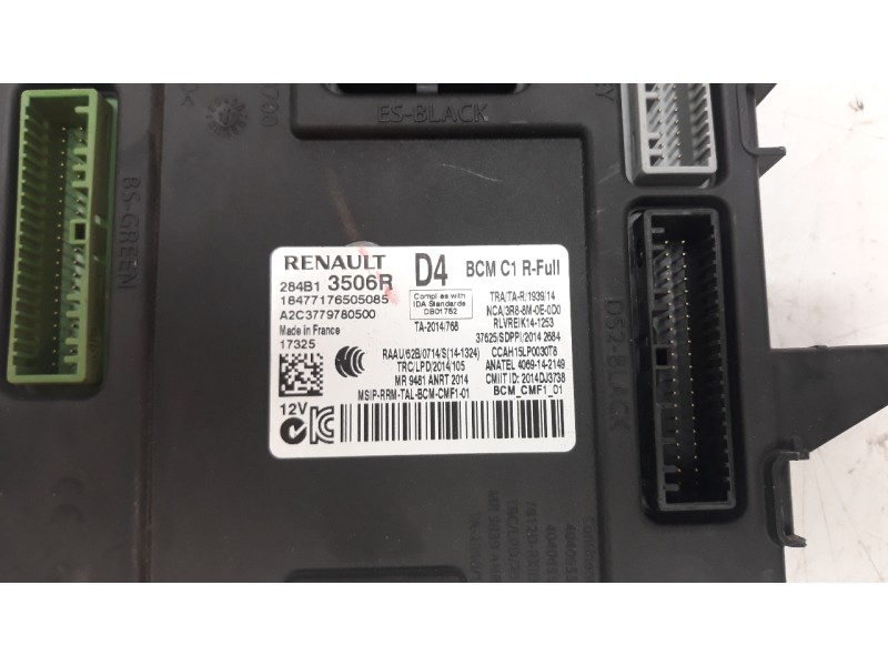 Recambio de modulo electronico para renault megane iv berlina 5p 1.5 dci diesel fap energy referencia OEM IAM 284B13506R  