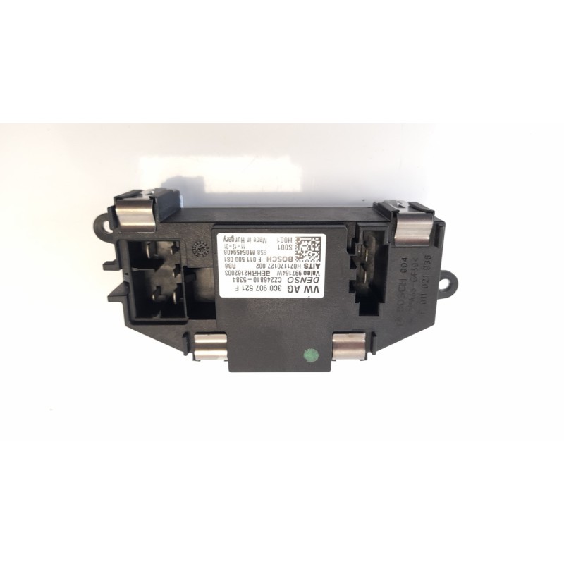 Recambio de resistencia calefaccion para audi a3 sportback (8p) 1.6 tdi attraction referencia OEM IAM 3C0907521F CZ2468105384 F0