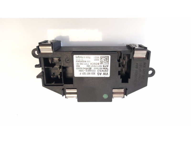 Recambio de resistencia calefaccion para audi a3 sportback (8p) 1.6 tdi attraction referencia OEM IAM 3C0907521F CZ2468105384 F0