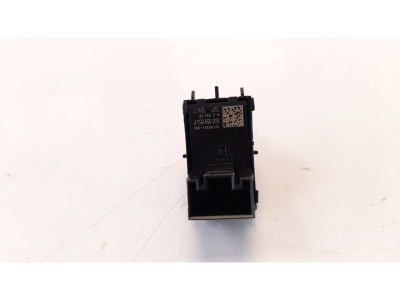 Recambio de mando elevalunas delantero derecho para seat leon (5f1) style visio edition referencia OEM IAM 5G0959855P  