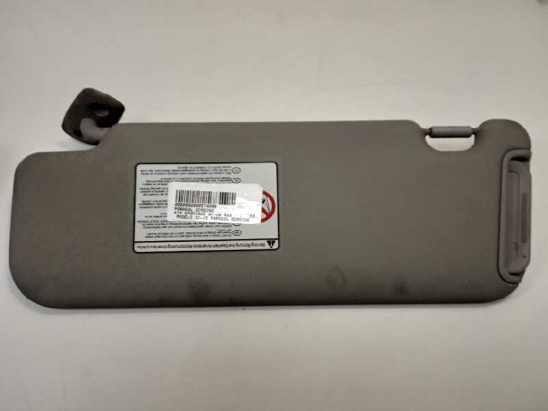 Recambio de parasol derecho para kia sportage drive 4x2 referencia OEM IAM   