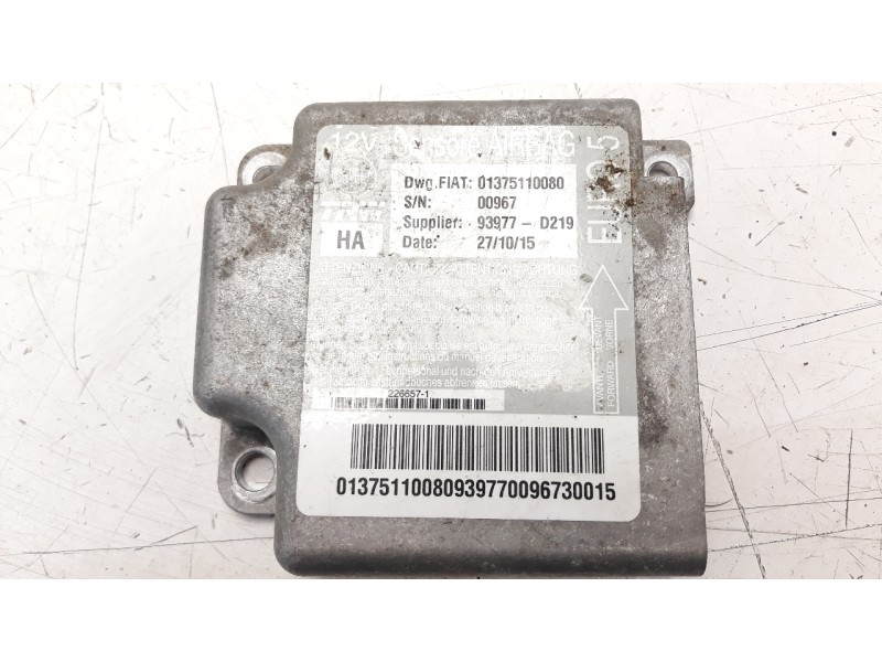 Recambio de airbag delantero izquierdo para fiat torino r58 referencia OEM IAM 735685782  