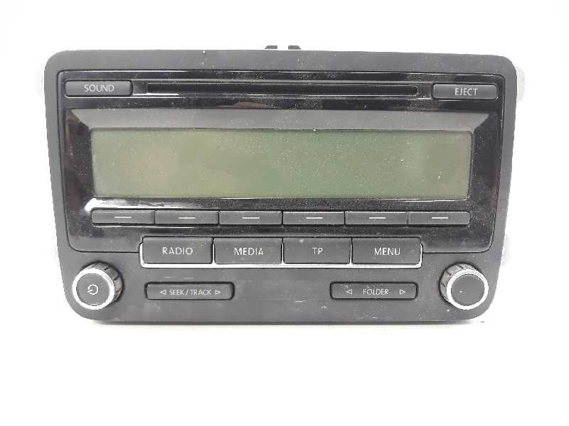 Recambio de sistema audio / radio cd para volkswagen golf vi (5k1) advance referencia OEM IAM 1K0057186AA 8157647201360 