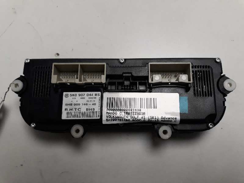 Recambio de mando climatizador para volkswagen golf vi (5k1) advance referencia OEM IAM 5K0907044BS 5HB009746 