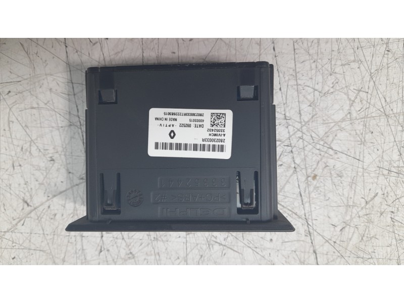 Recambio de modulo electronico para dacia duster ii anniversary referencia OEM IAM 280230033R  