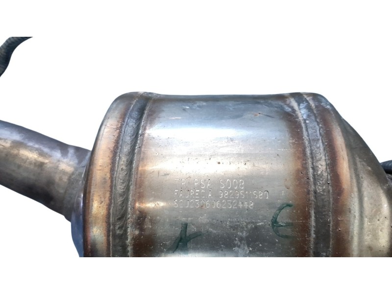 Recambio de silenciador trasero para peugeot expert furgón 1.6 blue-hdi fap referencia OEM IAM 9829511580  