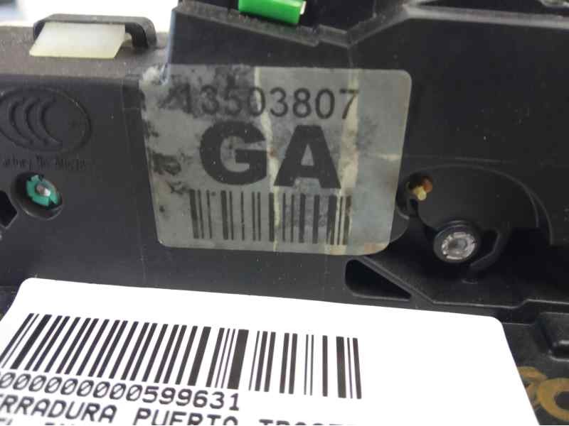 Recambio de cerradura puerta trasera izquierda para opel insignia berlina cosmo referencia OEM IAM 13503807  