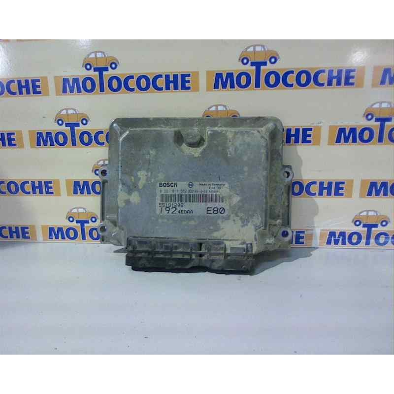 Recambio de centralita motor uce para fiat stilo (192) 1.9 jtd cat referencia OEM IAM 55191208 0281011552 5888