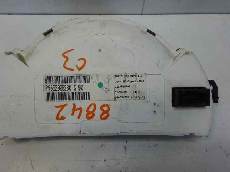 Recambio de cuadro instrumentos para citroen c3 1.4 sx plus referencia OEM IAM 6105EV 9652008280G 