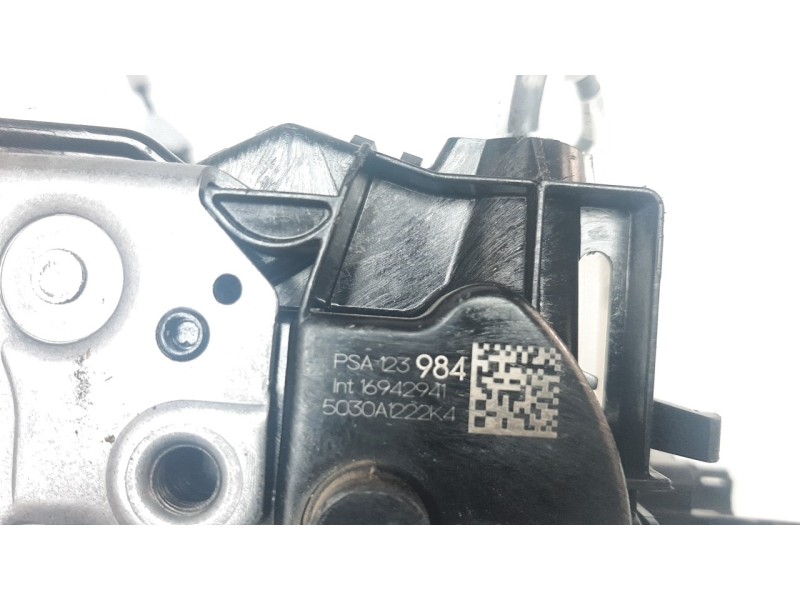 Recambio de cerradura puerta trasera derecha para citroen c3 1.5 blue-hdi fap referencia OEM IAM 9812398480  