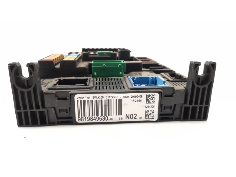 Recambio de caja reles / fusibles para citroen c-elysée shine referencia OEM IAM 9819849680  