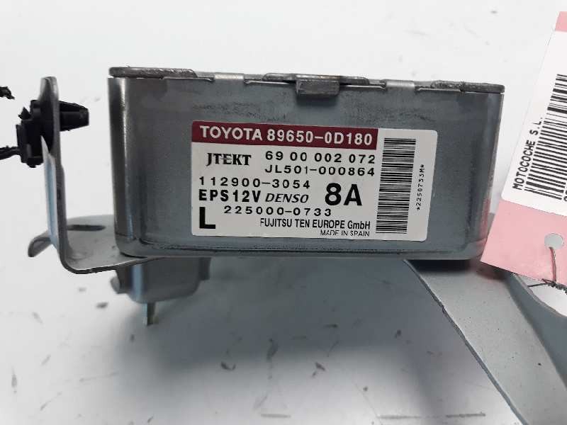 Recambio de centralita asd para toyota yaris active referencia OEM IAM 896500D180 6900002072 1129003054