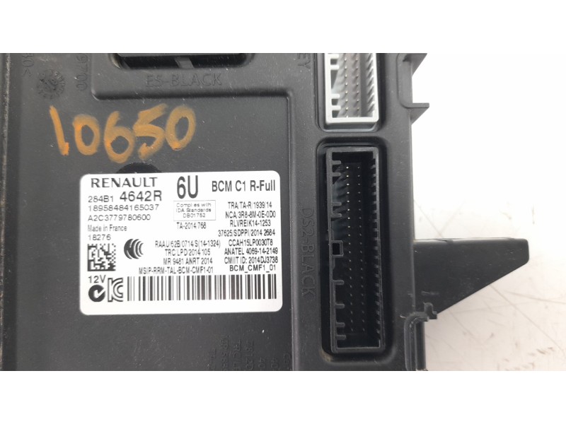 Recambio de caja reles / fusibles para renault megane iv berlina 5p 1.3 tce referencia OEM IAM 284B14642R  