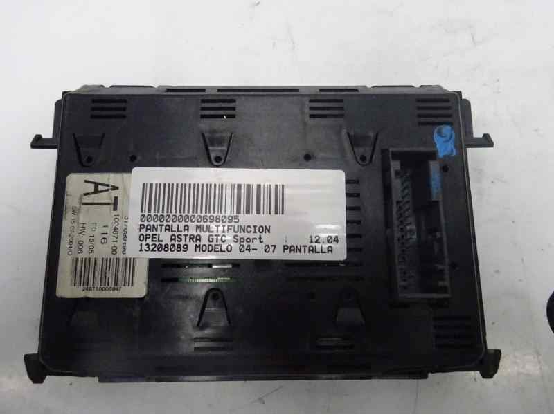 Recambio de pantalla multifuncion para opel astra gtc sport referencia OEM IAM 317099190 102487100 