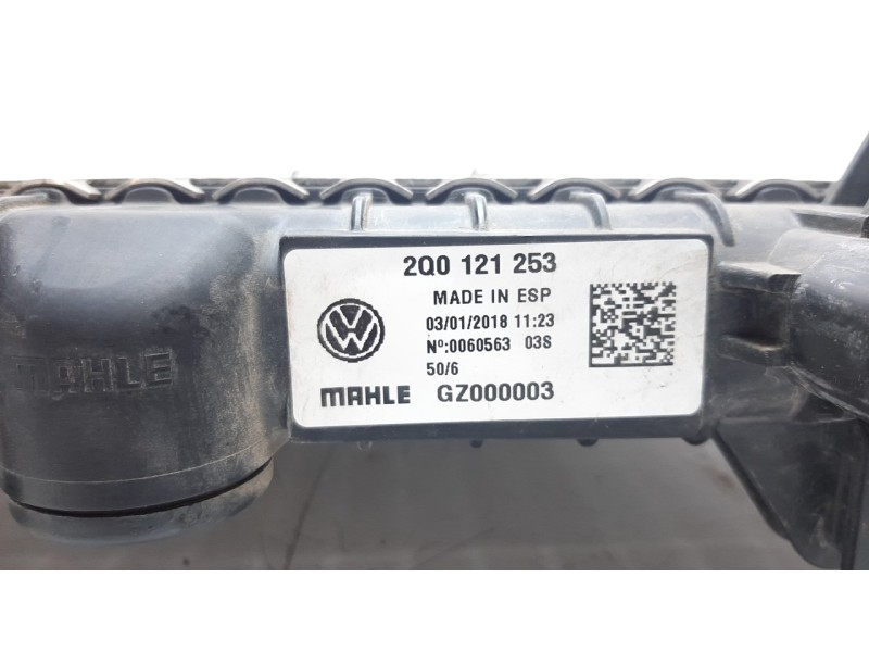Recambio de radiador agua para seat ibiza (kj1) 1.0 referencia OEM IAM 2Q0121253  