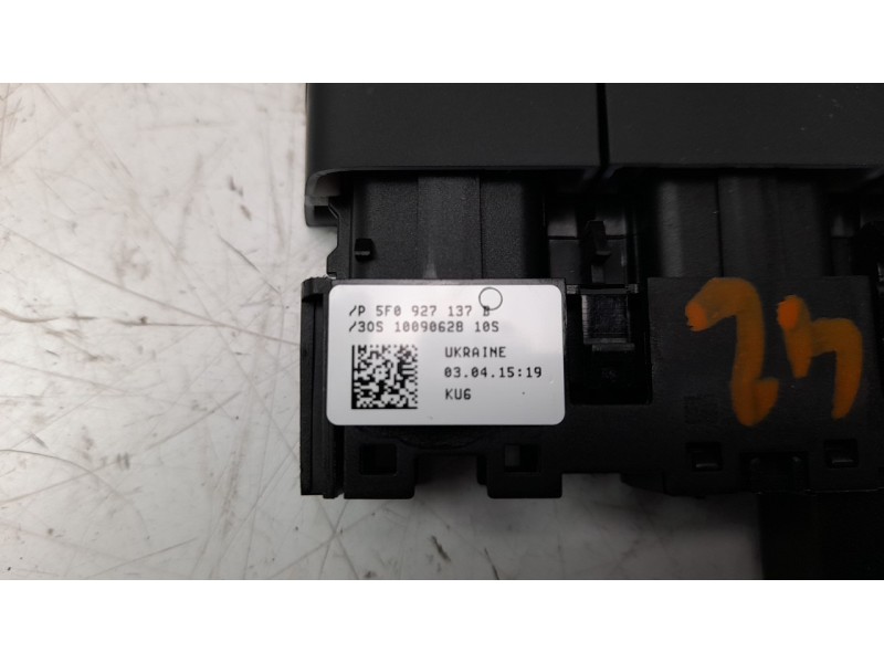 Recambio de interruptor para seat leon (5f1) style referencia OEM IAM 5F0927137  