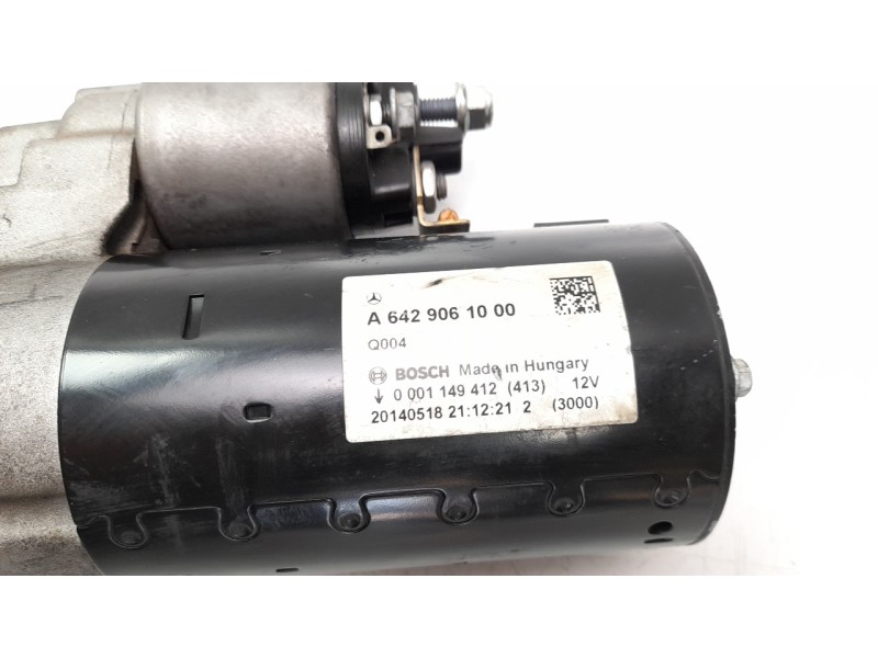 Recambio de motor arranque para mercedes-benz clase s (w222) lim. 3.0 cdi cat referencia OEM IAM A6429061000  