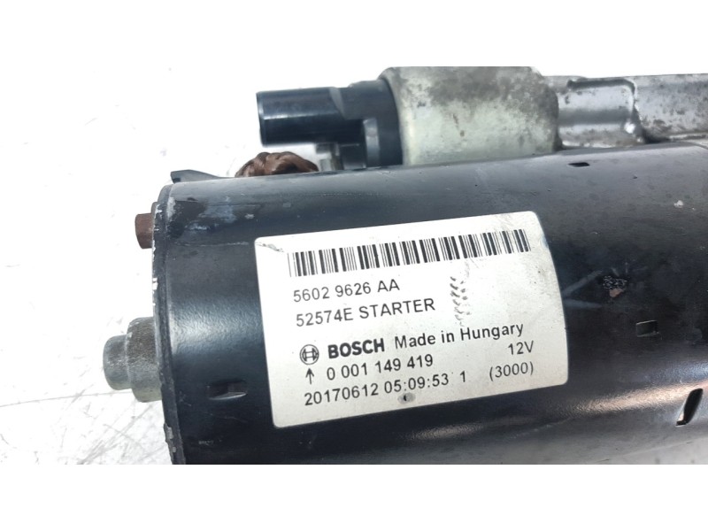Recambio de motor arranque para jeep compass ii 2.0 m-jet cat referencia OEM IAM 56029626AA ARF250001 