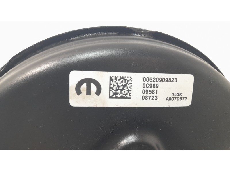 Recambio de servofreno para fiat 500 referencia OEM IAM 52090982  