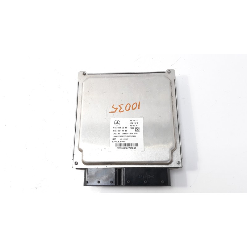 Recambio de centralita motor uce para mercedes-benz clase cla (w117) shooting brake cla 200 d (117.908) referencia OEM IAM A6519