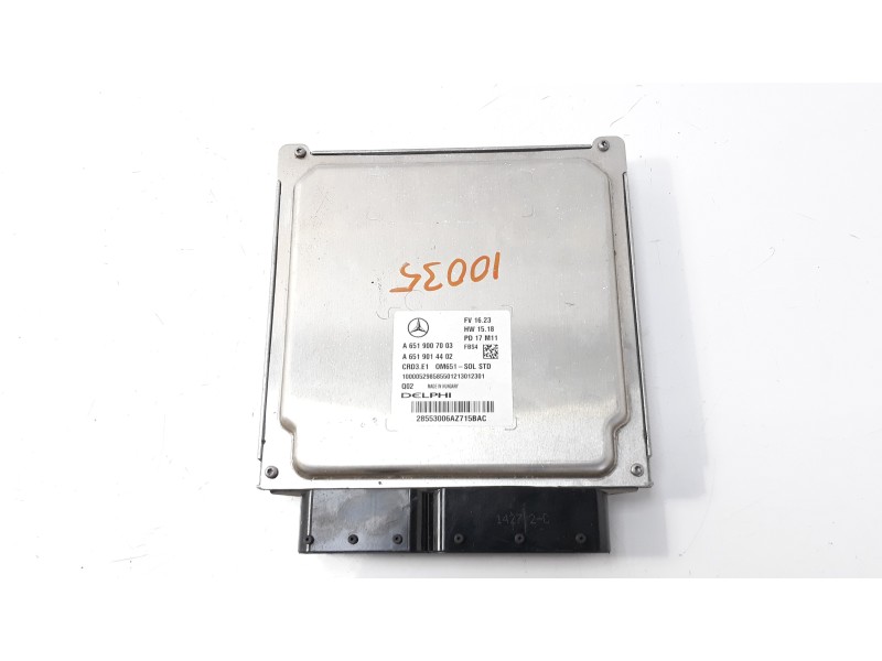 Recambio de centralita motor uce para mercedes-benz clase cla (w117) shooting brake cla 200 d (117.908) referencia OEM IAM A6519