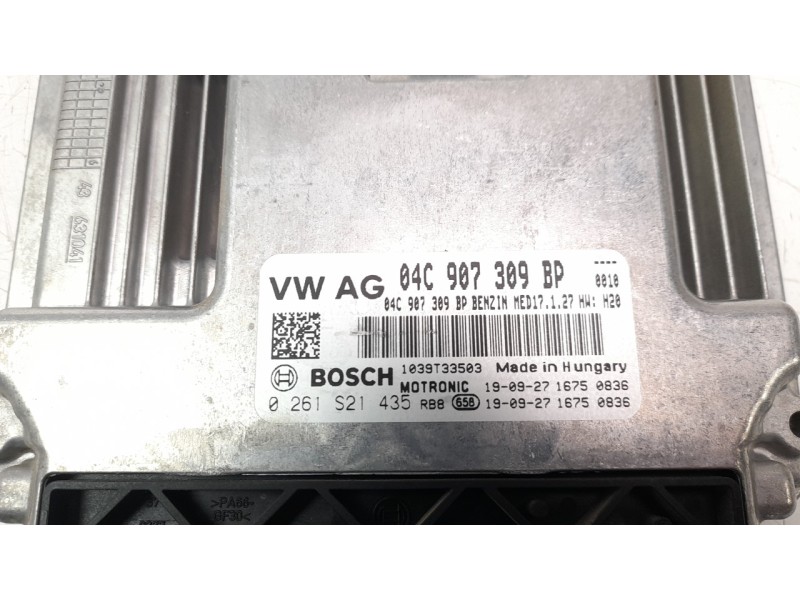 Recambio de centralita motor uce para volkswagen golf vii lim. (bq1) 1.0 tsi referencia OEM IAM 04C907309BP 0261S21435 