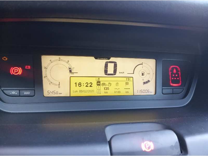 Recambio de cuadro instrumentos para citroen c4 grand picasso cool referencia OEM IAM 9666704480  