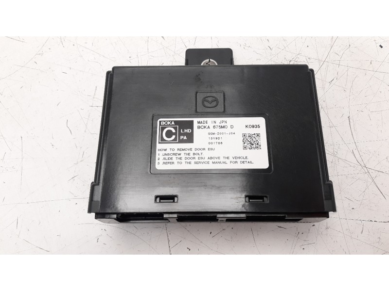 Recambio de modulo confort para mazda cx-30 referencia OEM IAM BCKA675M0D  